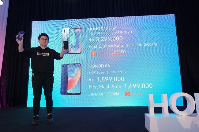 HONOR 10 Lite dan HONOR 8A Hadir di Indonesia | KlikDirektori