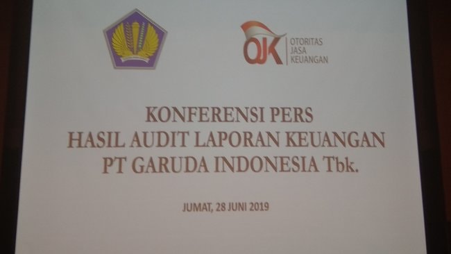 Menkeu Jatuhkan Sanksi Auditor Laporan Keuangan Garuda Indonesia | KlikDirektori