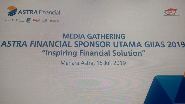 Astra Financial Sponsor Utama GIIAS 2019 | KlikDirektori.com