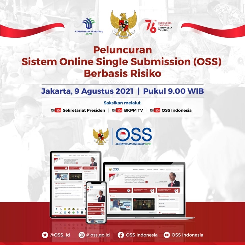 Peluncuran OSS Berbasis Resiko