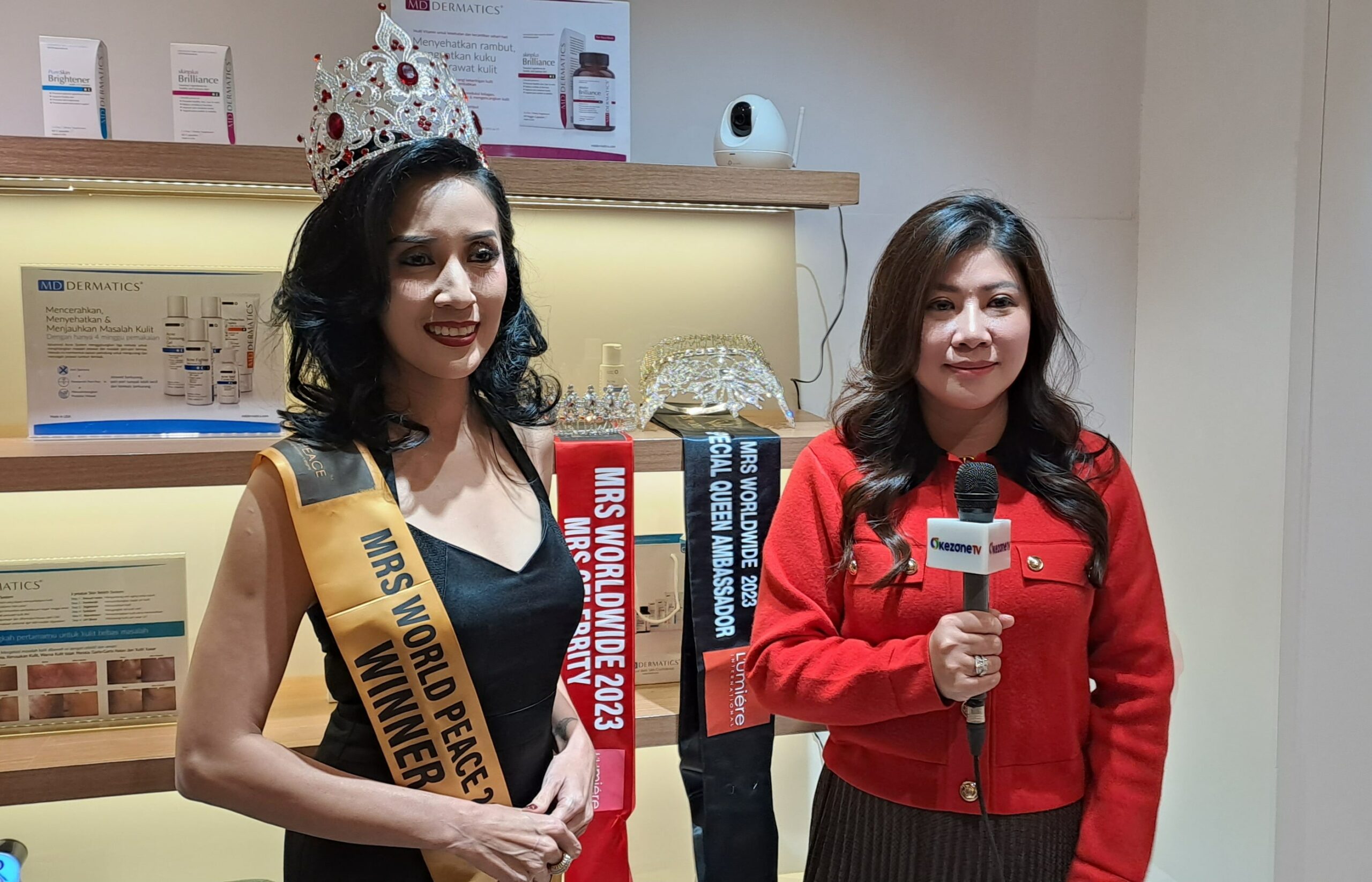 Nina Bratajaya, Mrs World Peace 2023 Pemenang AJang Kecantikan untuk Kalangan Ibu-Ibu