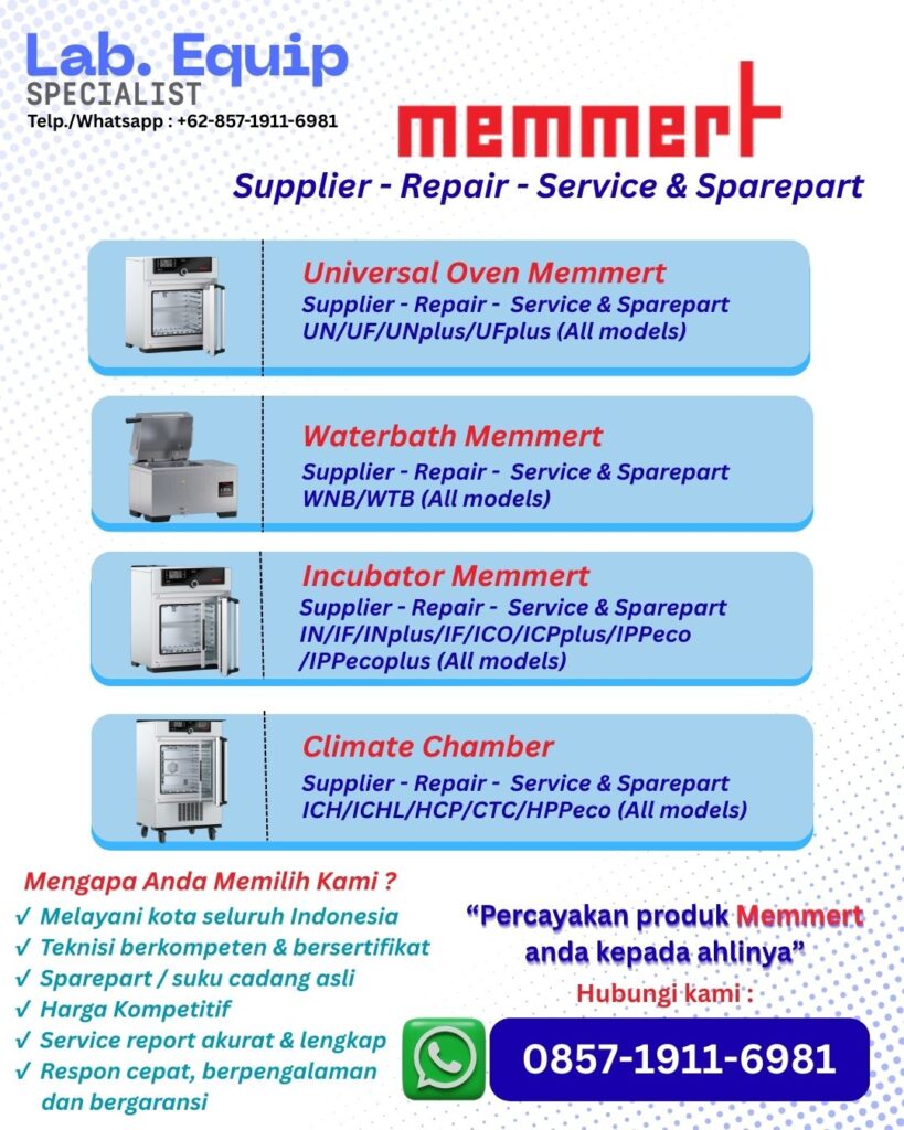 Supplier & Service Memmert