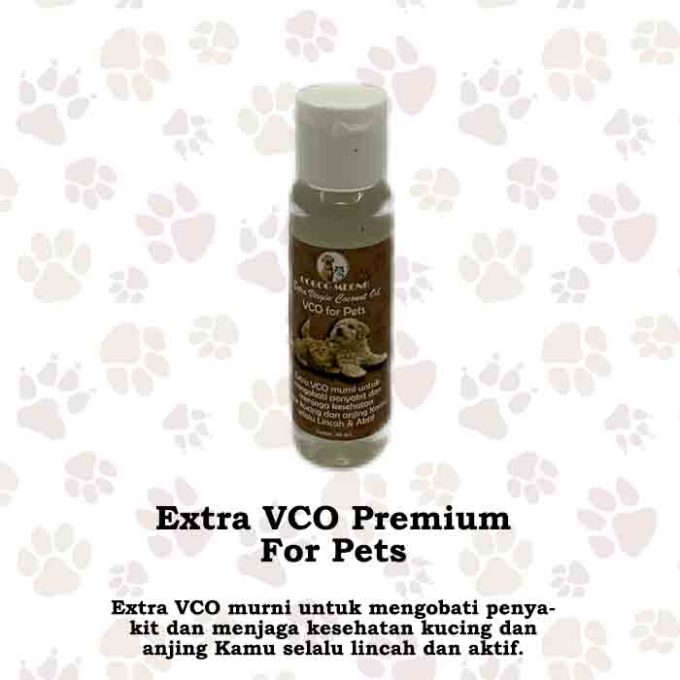 Minyak VCO Kucing Anjing Virgin Coconut Oil Obat Jamur Skabies 30 ml