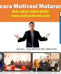 Jasa Motivator Lombok, (Motivator Mataram) No.1 Terpercaya!